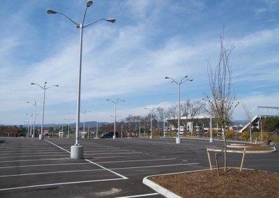 Virginia Tech Chicken Hill Parking Lot Lighting